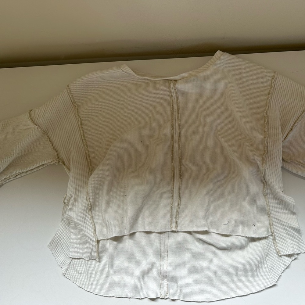 Small BDG waffle knit sweatshirt